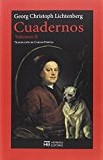 ‘Cuadernos’. vol.II de Georg Christoph Lichtenberg