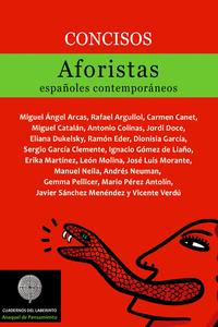 ‘Aforistas españoles contemporáneos’. VV.AA.