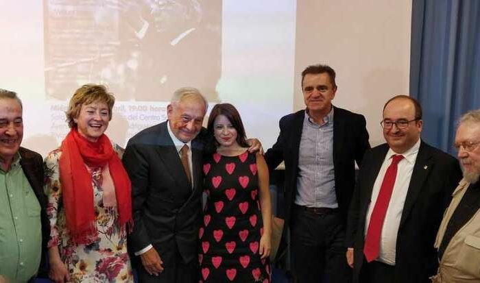 Homenaje a Enrique Tierno Galván en Rivas