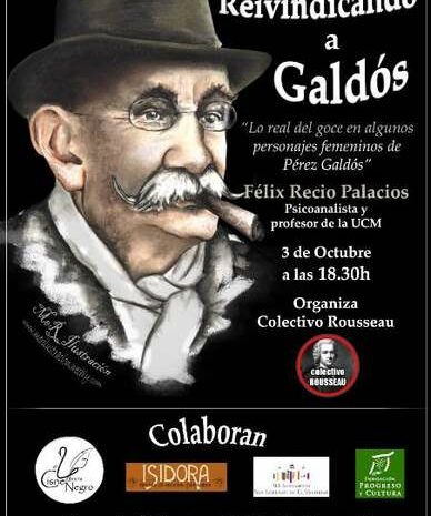 Conferencia de Félix Recio sobre Galdós en San Lorenzo de El Escorial