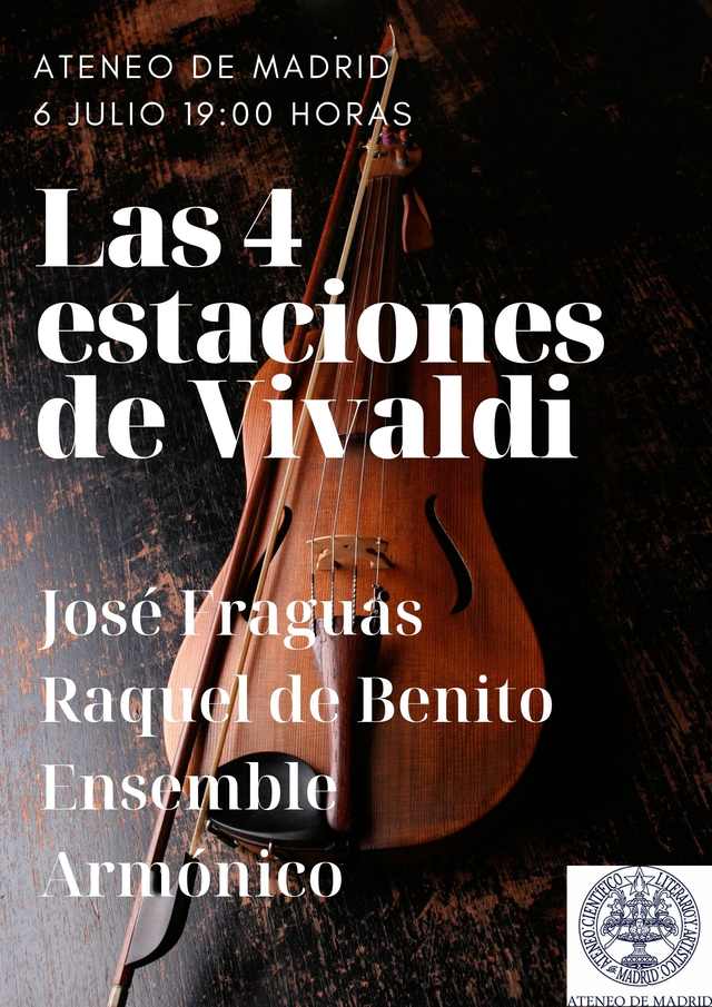 ‘Concierto para dos violines y orquesta’ en el Ateneo de Madrid