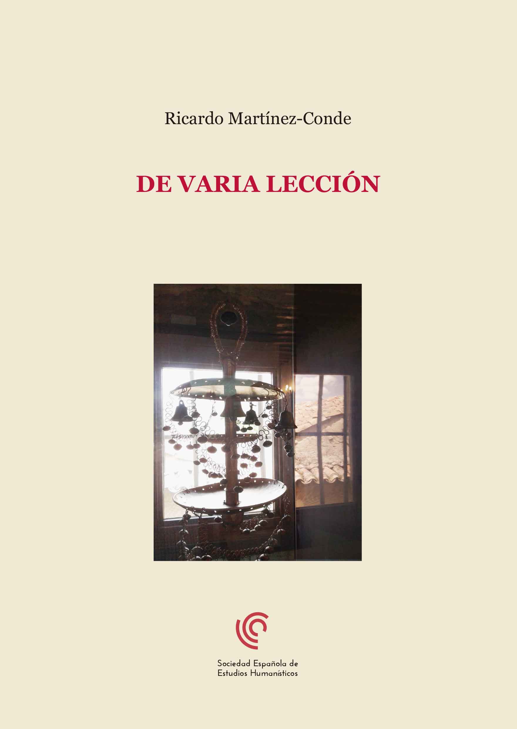 ‘De varia lección’ de Ricardo Martínez-Conde