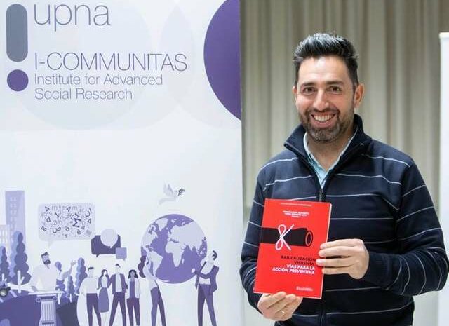 Sergio García Magariño, investigador de la UPNA, coeditor de un libro para prevenir la radicalización violenta yihadista