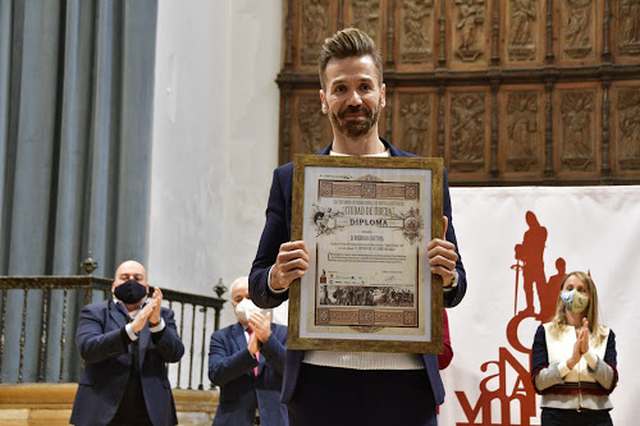 Rodrigo Costoya, ganador de la IX edición del premio de novela histórica ‘Ciudad de Úbeda’