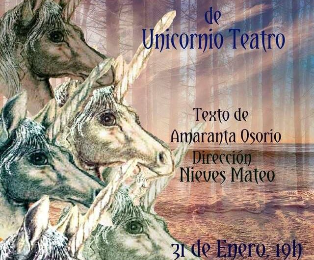 ‘Unicornios’ nuevo proyecto escénico de Unicornio Teatro, estreno el 31 de enero en el Auditorio Pilar Bardem de Rivas Vacíamadrid