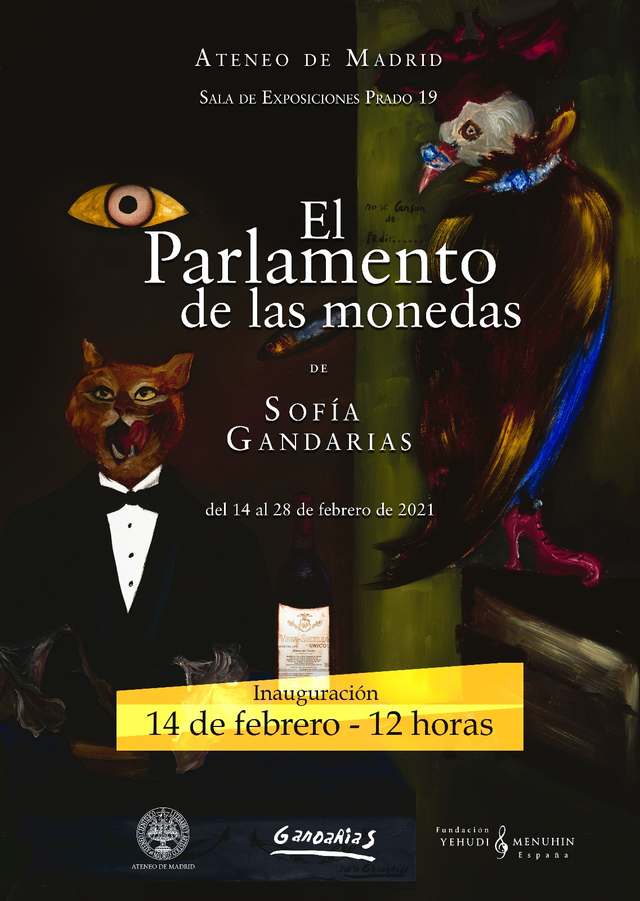 ‘El parlamento de las monedas’. Exposición de Sofía Gandarias en el Ateneo de Madrid