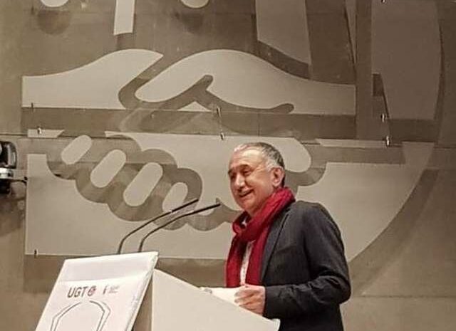 Homenaje de la FLC y UGT a Francisco Largo Caballero, ayer en Madrid