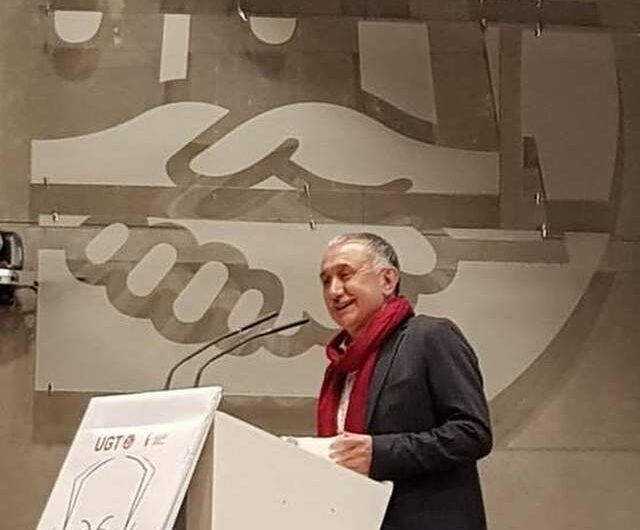 Homenaje de la FLC y UGT a Francisco Largo Caballero, ayer en Madrid