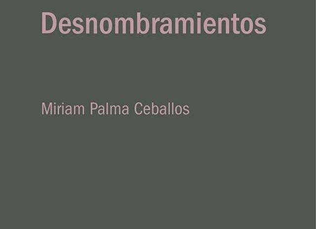 ‘Desnombramientos’ de Miriam Palma