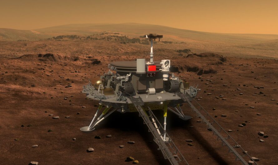 China en Marte: el rover Zhurong desciende hoy a la superficie