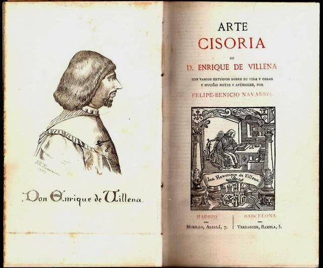 ‘Arte Cisoria’ de Enrique de Aragón