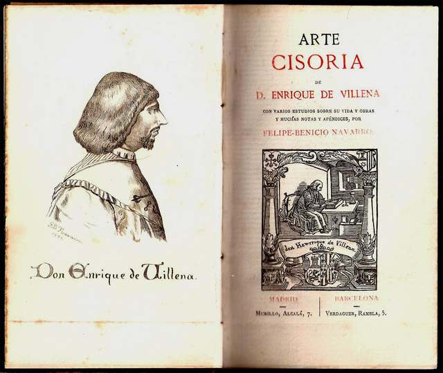 ‘Arte Cisoria’ de Enrique de Aragón