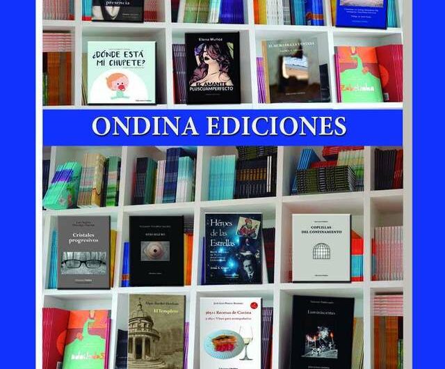 La editorial Ondina Ediciones presentará sus novedades en la Feria del Libro de Rivas