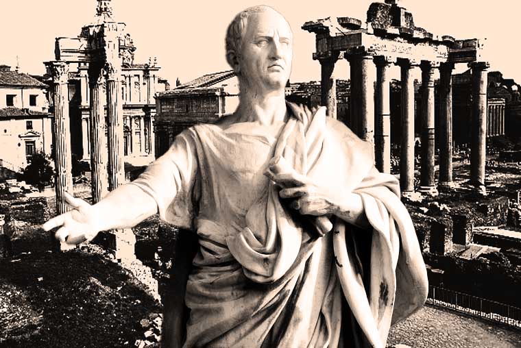 Cicerón: un ciudadano culto, inteligente y contradictorio que vivió el derrumbamiento de la República romana
