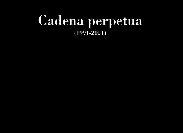 ‘Cadena perpetua’ de Pablo Méndez
