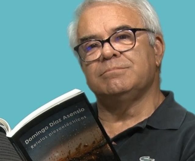 Domingo Díaz Asensio en la Tertulia ‘El Escribidor’, este jueves, 12 de mayo, en la Biblioteca Vargas de Llosa de Madrid