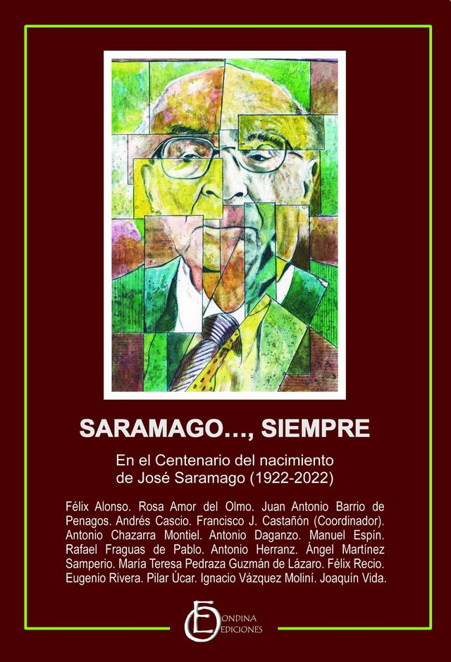 Se presenta el libro ‘Saramago…, siempre’; próximo jueves, 10 de noviembre, en el Centro Social Covibar de Rivas Vaciamadrid.
