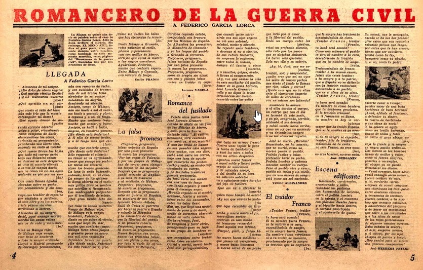 EL MONO AZUL, Madrid agosto 1936 - febrero, 1939. (46 números. La vuelta  del Mono Azul por Rafael Alberti. (+ CUADERNOS DE MADRID) 2 Vols. -  Librería Boulandier