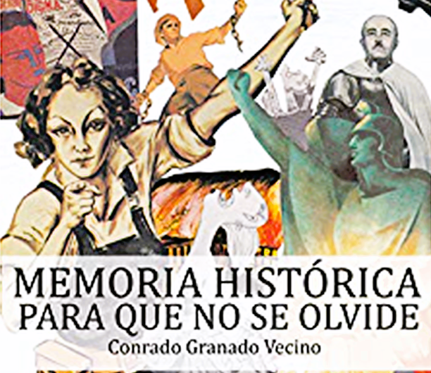 Conrado Granado presenta su libro ‘Memoria histórica’ en el Ciclo Memoria Democrática de la Fundación Progreso y Cultura. Jueves 16 de febrero