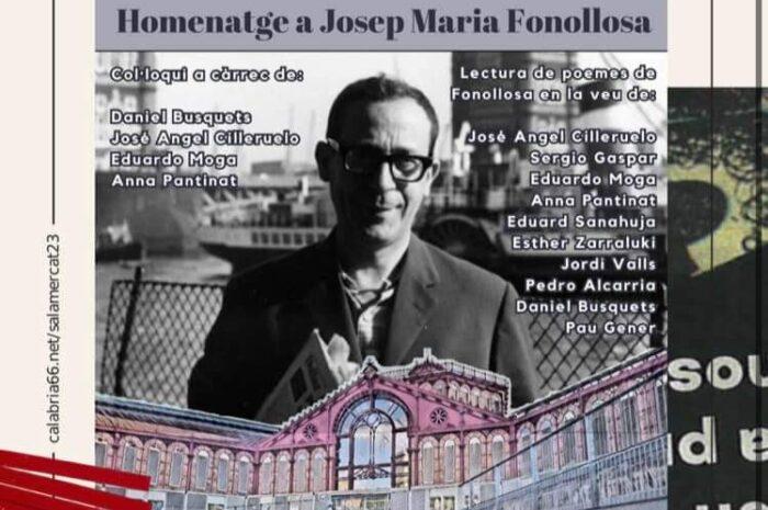 La ciudad de Barcelona rinde tributo a José María Fonollosa. 4 de junio