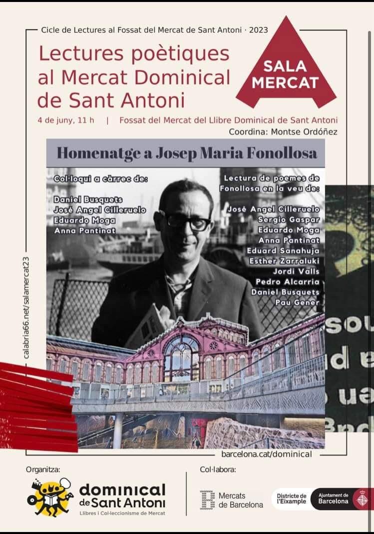 La ciudad de Barcelona rinde tributo a José María Fonollosa. 4 de junio
