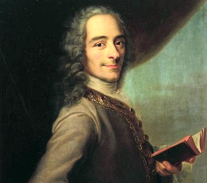 Una entrevista, que tal vez pudo tener lugar, entre Voltaire y Diderot