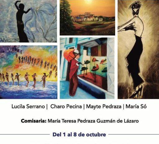 Exposición ‘Del Impresionismo a la realidad’, de Lucila Serrano, Charo Pecina, Mayte Pedraza y María So. Del 1 al 8 de octubre en el Ateneo de Madrid