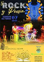 ‘Rock y poesía’, próximo sábado 7 de octubre a las 20:00 horas en Galapagar (Madrid)