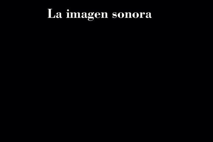 ‘La imagen sonora’, de Javier Mateo Hidalgo