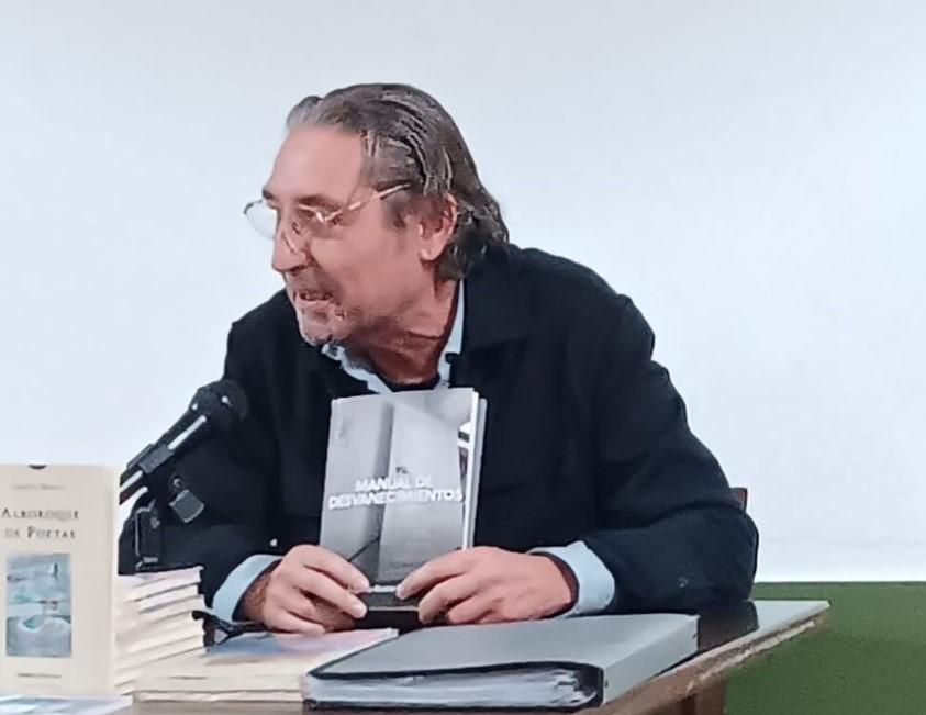 Eugenio Rivera, poeta invitado en los Encuentros Poéticos de Majadahonda.18 de febrero