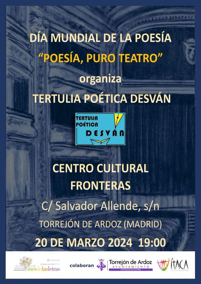 Día Mundial de la Poesía en Torrejón de Ardoz. 20 de marzo