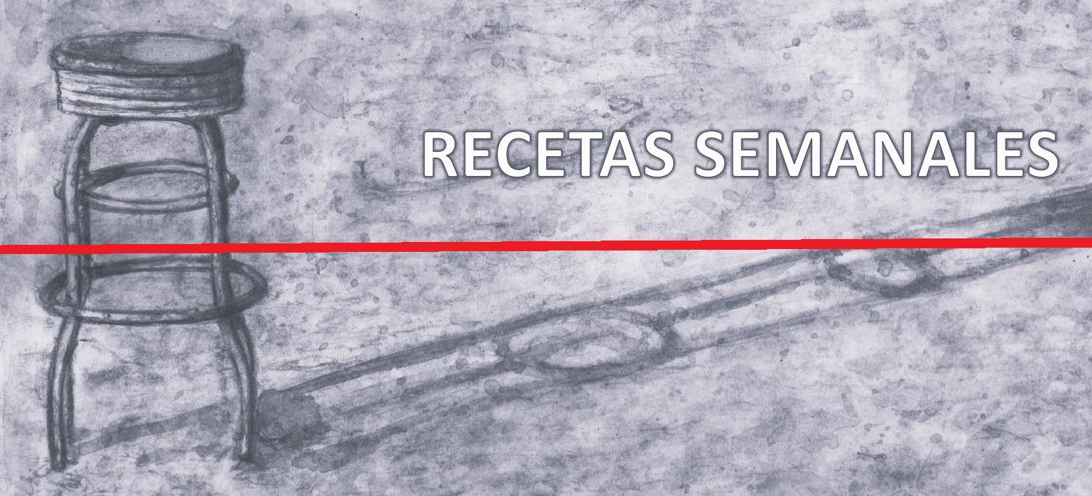 RECETAS SEMANALES: «Tus problemas no se pueden resolver en el mismo nivel mental que tenías cuando los creaste» (Albert Einstein)