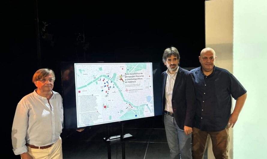 Presentación del proyecto ‘Rutas de personajes de ficción’. Valencia, 30 de julio