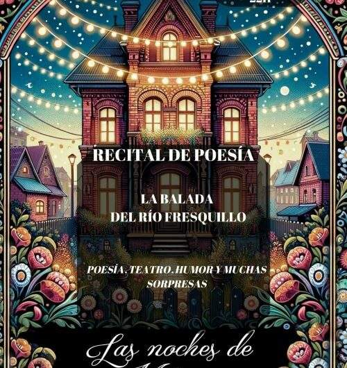 Presentación del libro ‘La balada del río Fresquillo (Epitafios)’ y recital de flauta en las noches de Miñana. 19 de julio en El Escorial