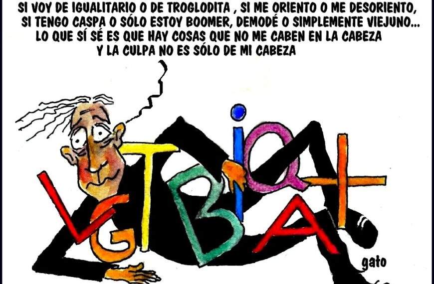 Cavilaciones superfluas sobre una viñeta de Enrique Gracia Trinidad. El siglo de las siglas