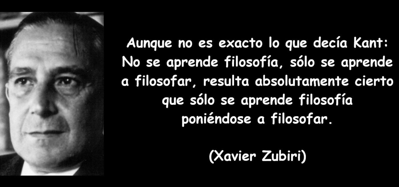 Zubiri: Realidad frente a Ser