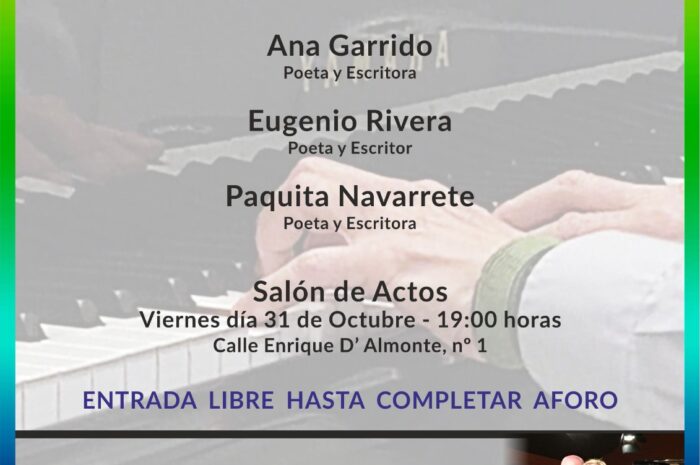 Concierto-recital del Grupo Retablo. Madrid, 31 de octubre