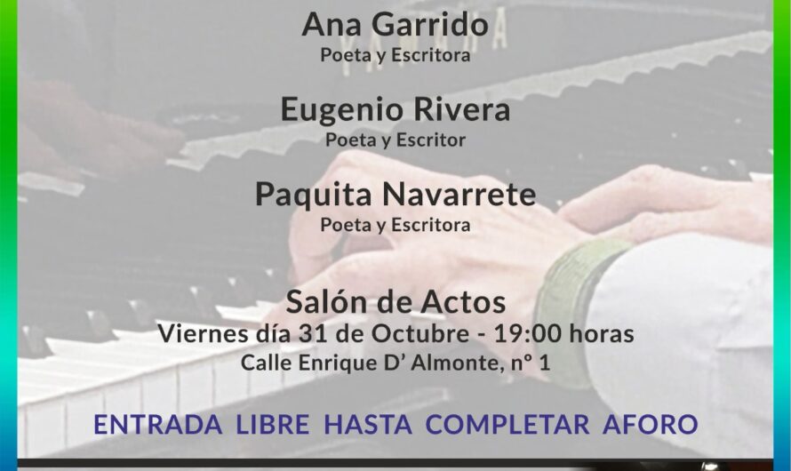 Concierto-recital del Grupo Retablo. Madrid, 31 de octubre