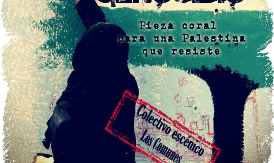 La obra teatral ‘Gaza con G de Genocidio’ se representa en Tres Cantos (Madrid). 9 de octubre