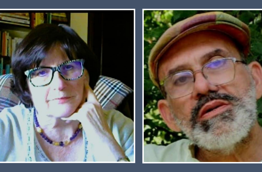 Encuentro con los poetas Gloria Díez y César Rodríguez. Madrid, 13 de enero