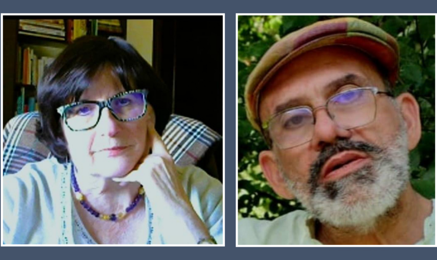 Encuentro con los poetas Gloria Díez y César Rodríguez. Madrid, 13 de enero