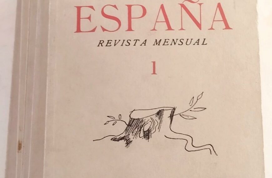 ‘Hora de España’, revista del bando republicano y el Congreso de Intelectuales Antifascistas celebrado en Valencia