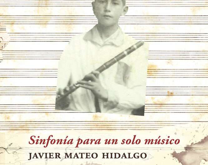 Javier Mateo Hidalgo presenta su nuevo poemario: ‘Sinfonía para un solo músico’. Madrid, 9 de abril