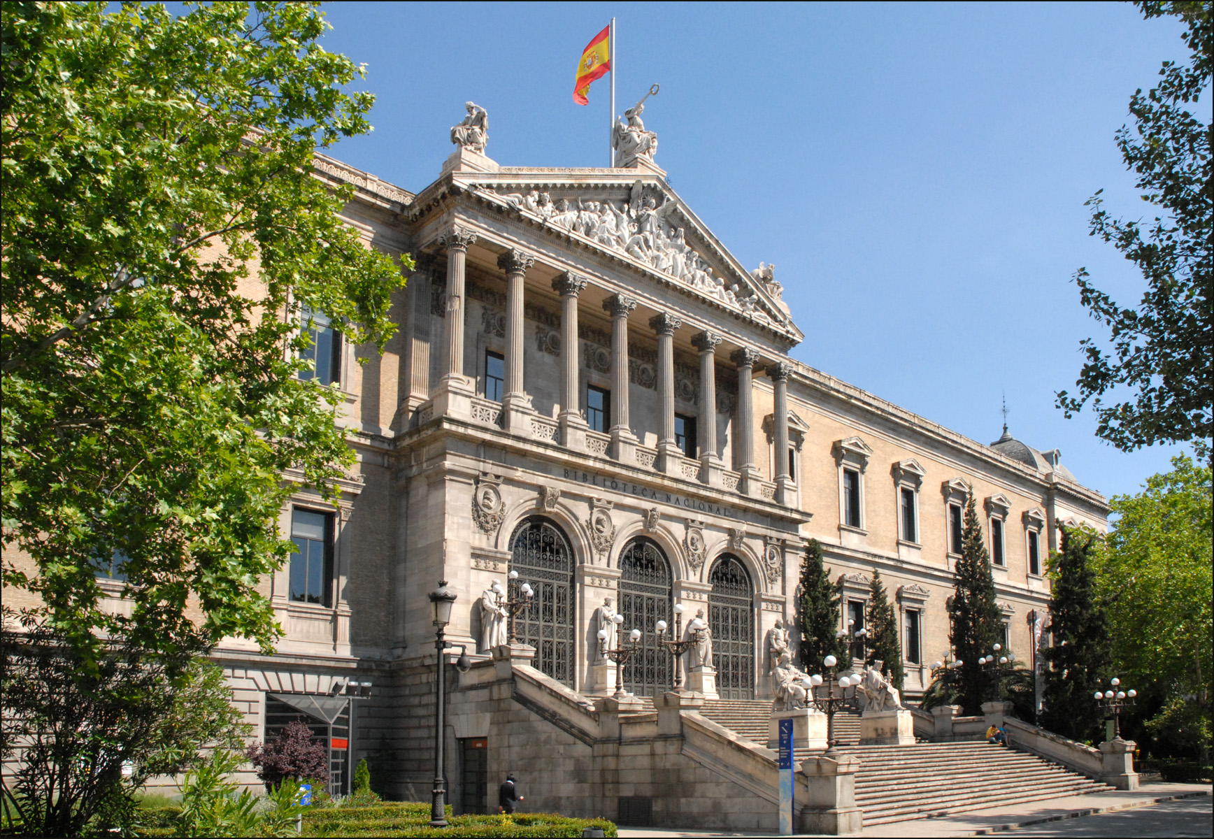 Un libro, una biblioteca, la Biblioteca Nacional de España