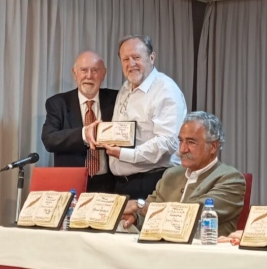 El poeta Alfredo Sánchez ha recibido el premio Dulcinea