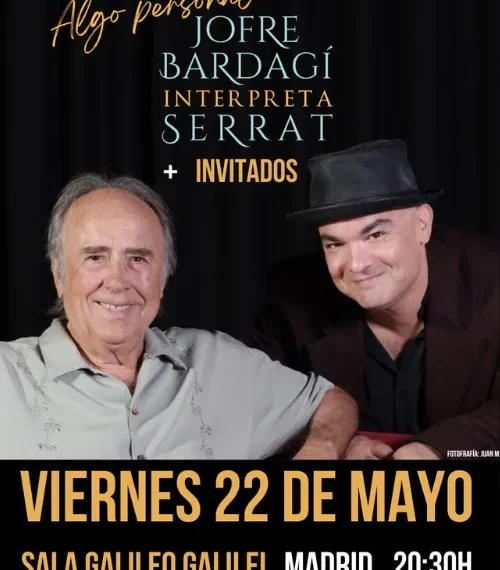 Jofre Bardagi: “Cuando yo era niño, Serrat para mí era Joan”