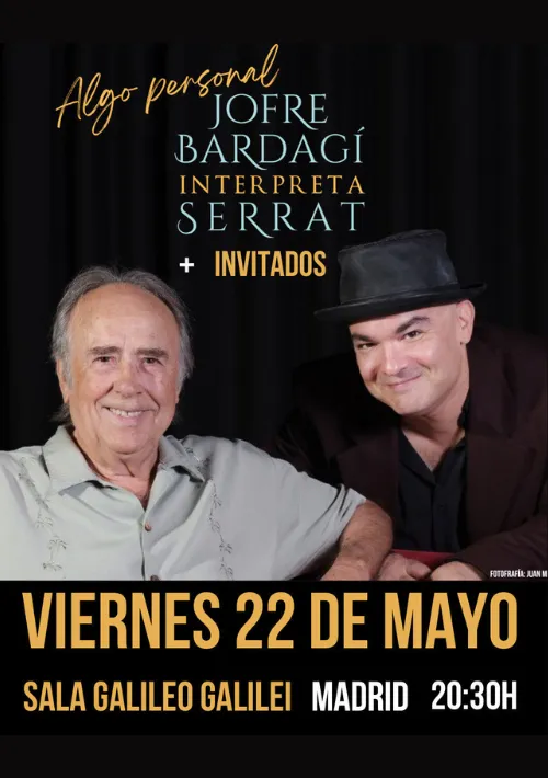 Jofre Bardagi: “Cuando yo era niño, Serrat para mí era Joan”