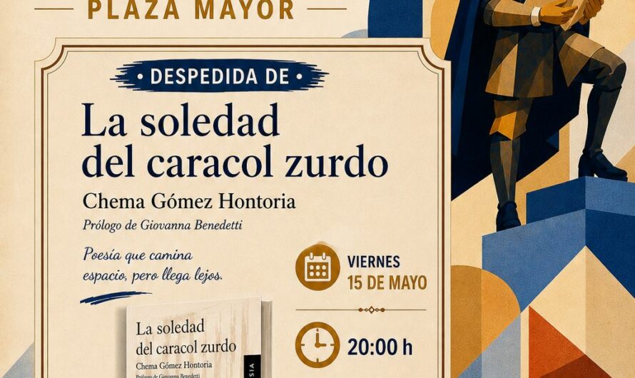 ‘La soledad del caracol zurdo’ de Gómez Hontoria se despide en la Feria del Libro de Trujillo con un acto benéfico a favor de AELEM