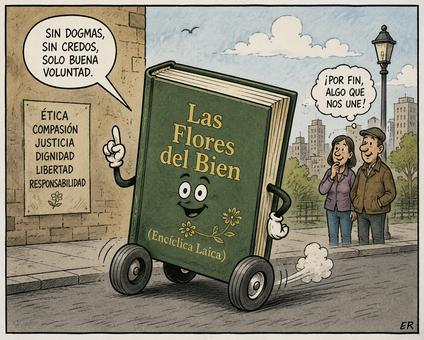 Las Flores del Bien (Encíclica Laica)