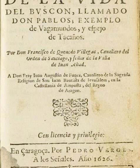 Pablos o la enfermedad de ser otro: cuatrocientos años de ‘El Buscón’
